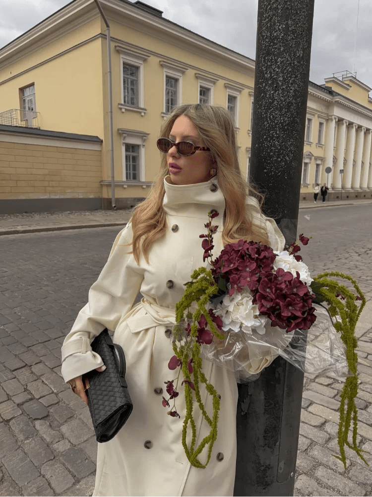Daniela Trenchcoat mit Gürtel