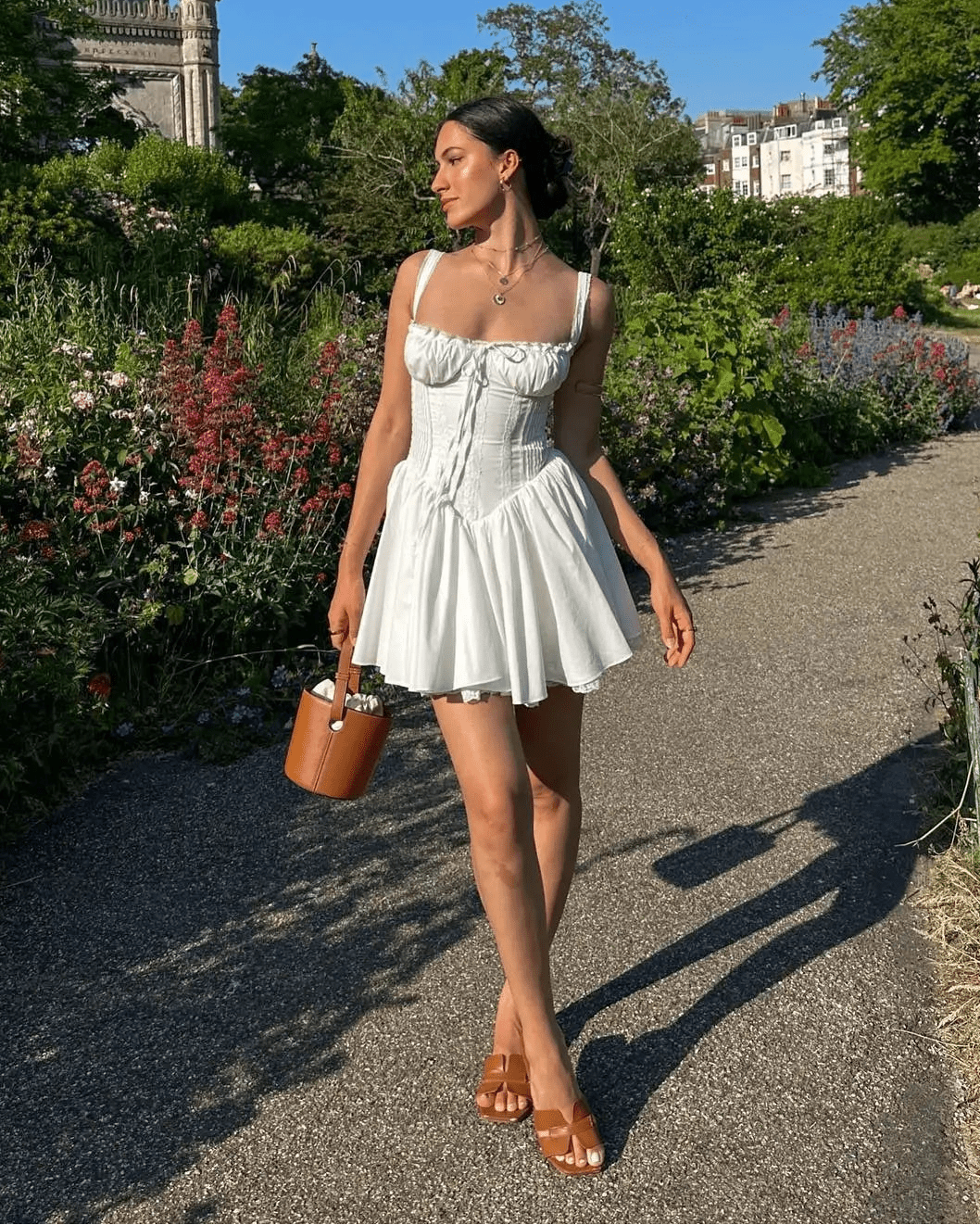 Robe courte corset Layla