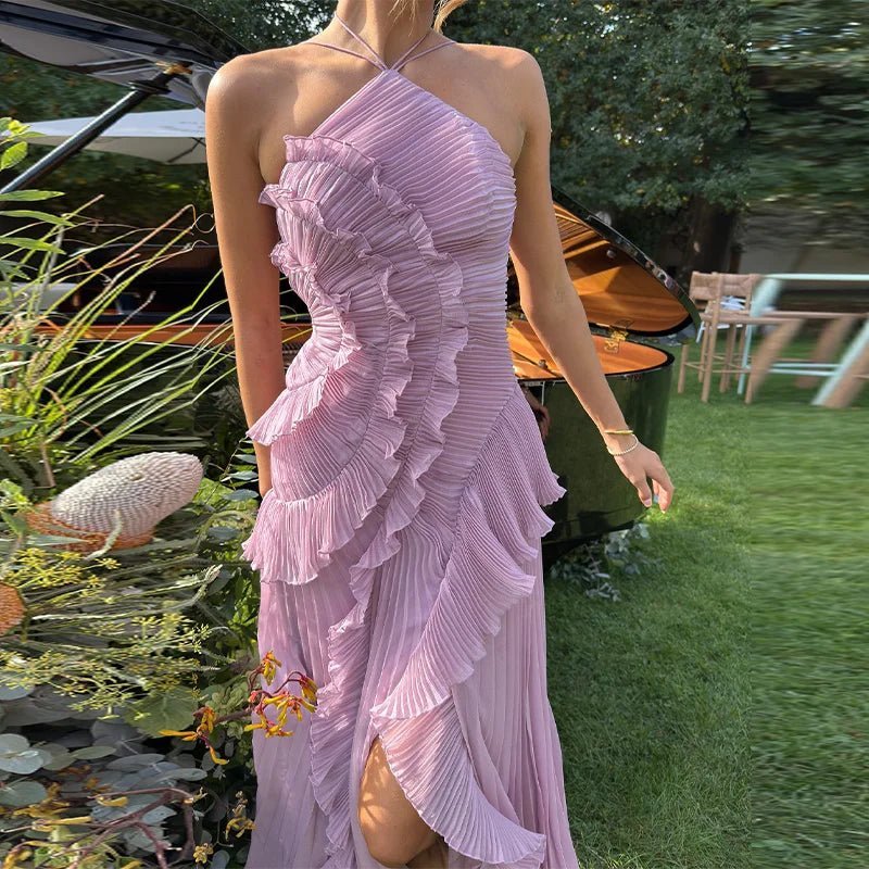 Amy Halter A-Line Evening Gown