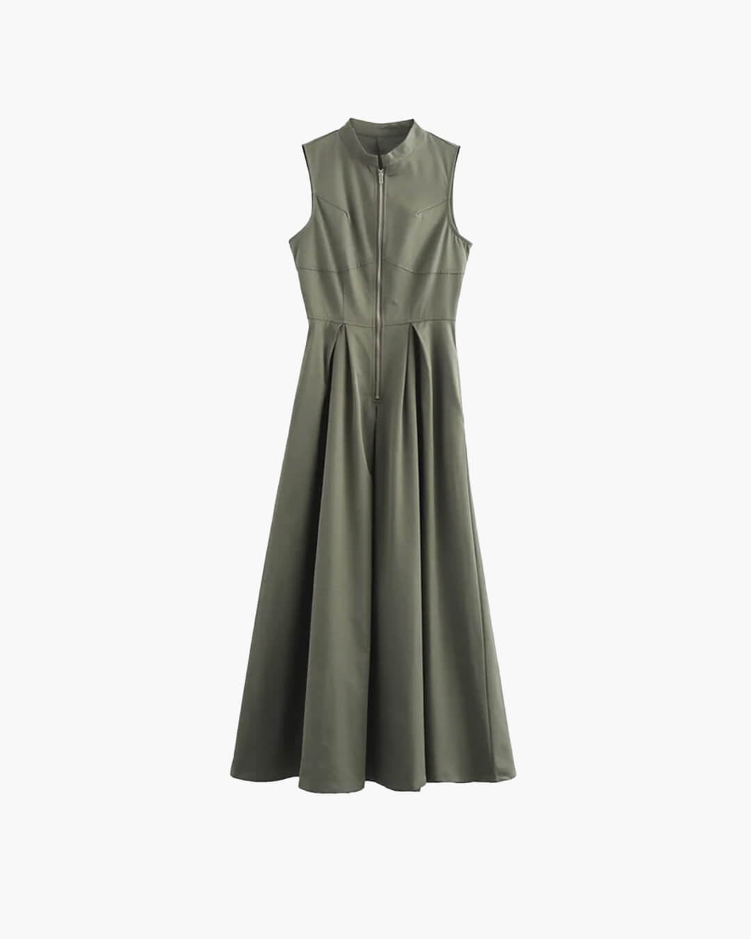 Robe midi sans manches Celia