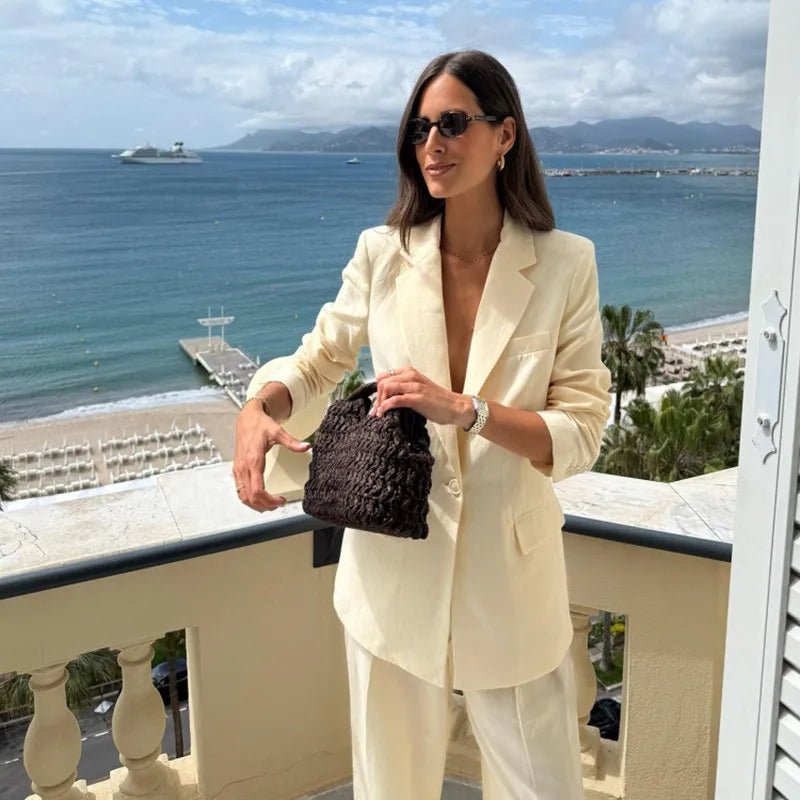 Sabrina gewebte Rattan-Tasche