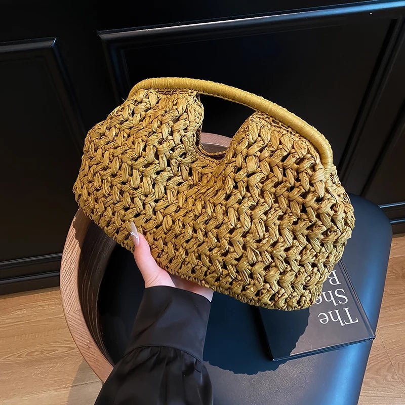 Sabrina gewebte Rattan-Tasche