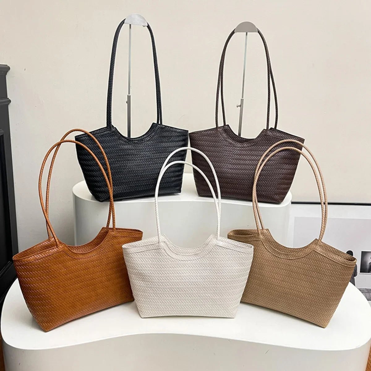 Lisa strukturiertes Gewebe-Handtasche