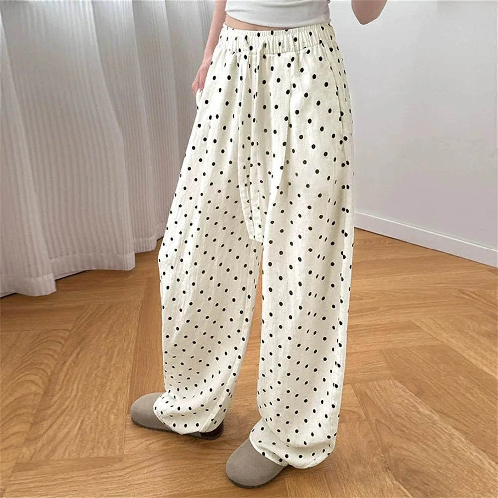 Themis Wide Leg Leinenhose