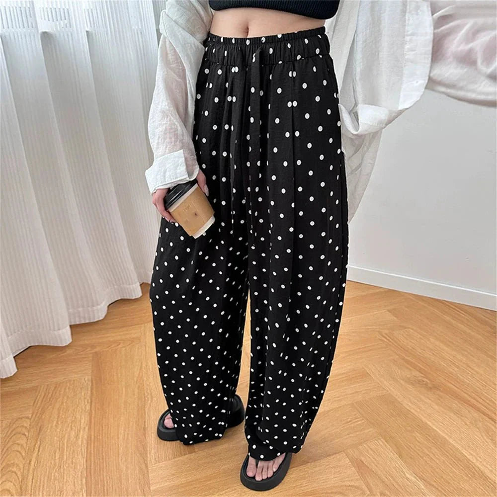Themis Wide Leg Leinenhose