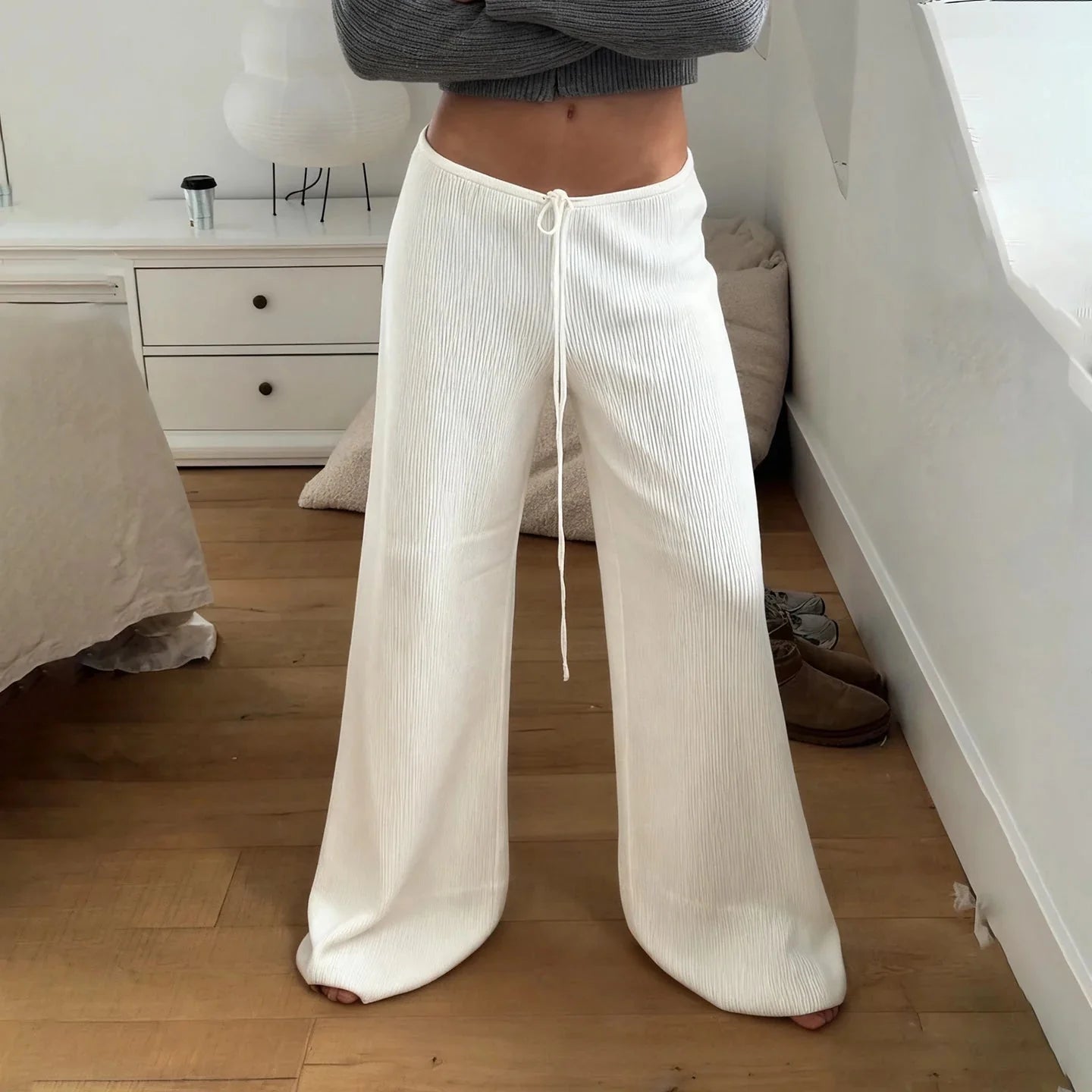Pantaloni lounge in maglia Ariane