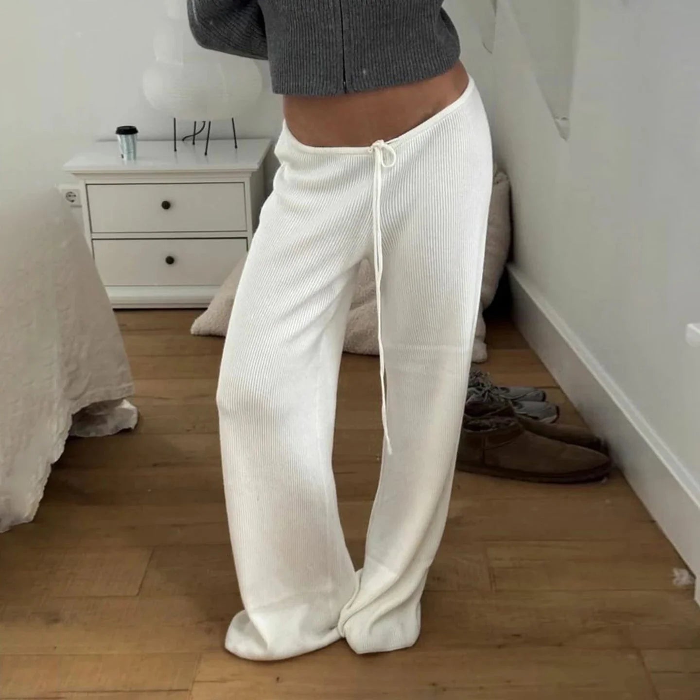 Pantaloni lounge in maglia Ariane