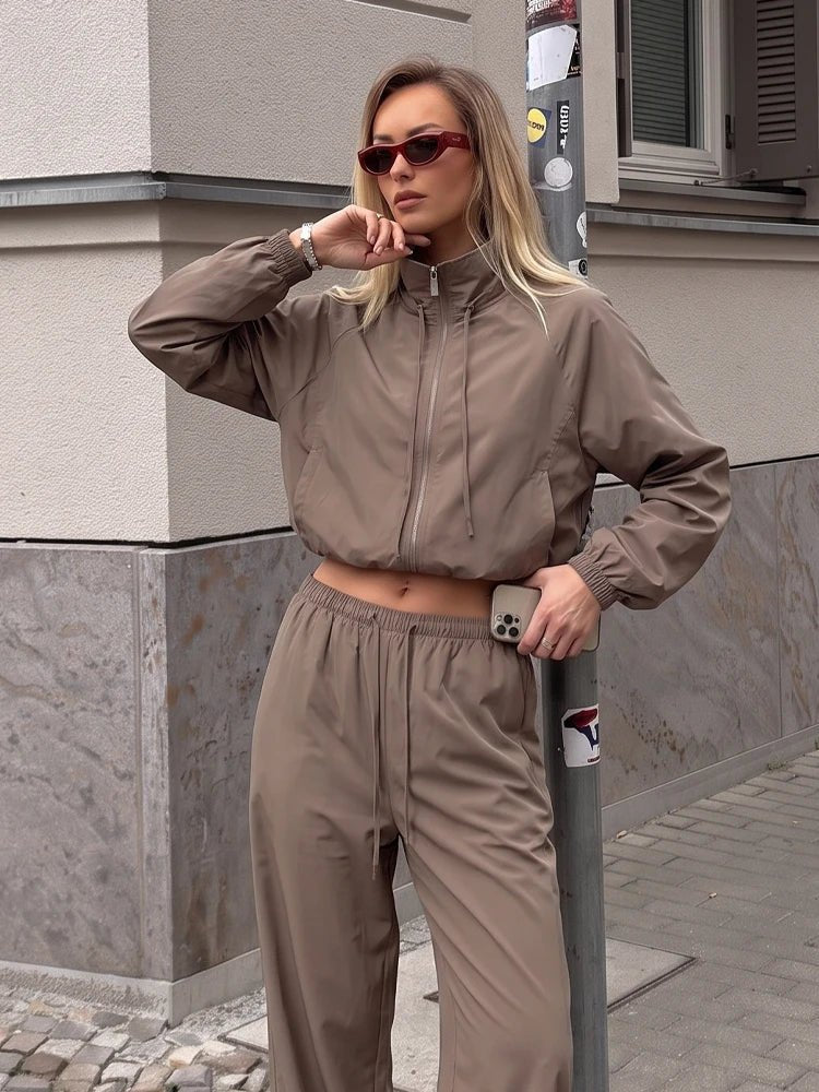 Angela Tailored Blazer & Wide Leg Trouser Set
