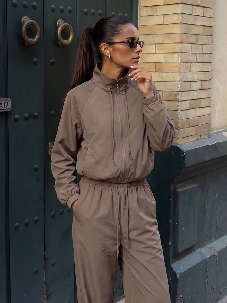 Angela Tailored Blazer & Wide Leg Trouser Set