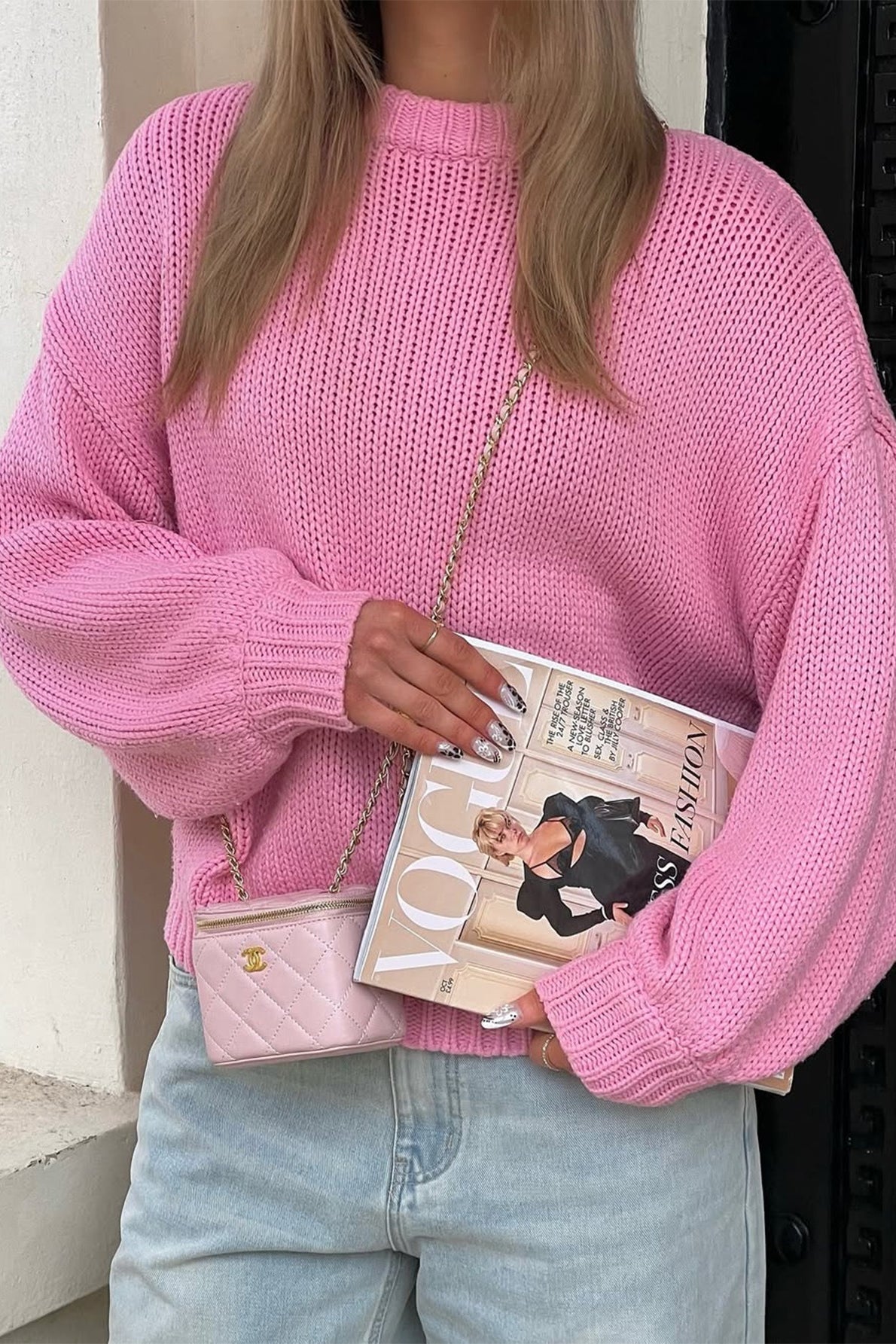 Sandra Rundhals-Pullover zum Layern