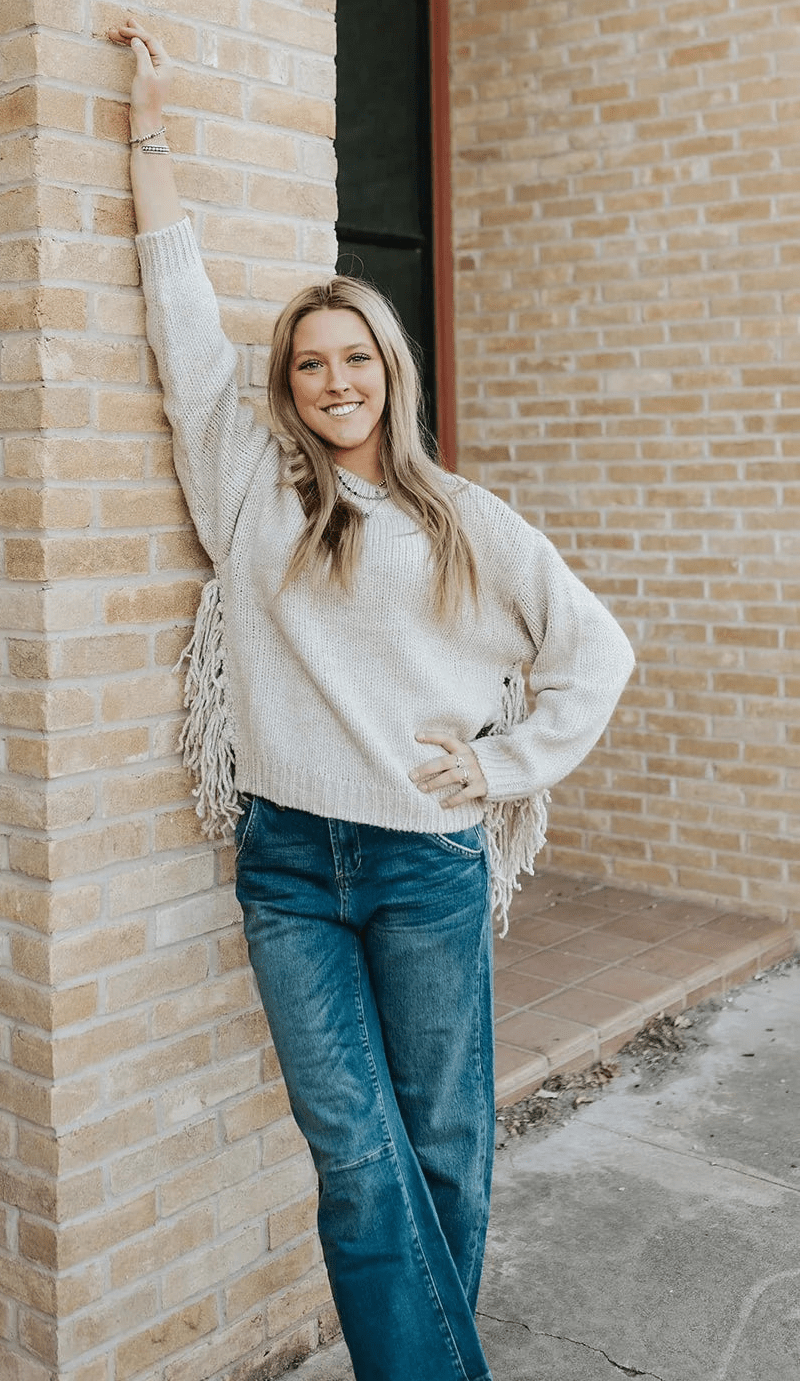 Eva Quasten-Strickpullover