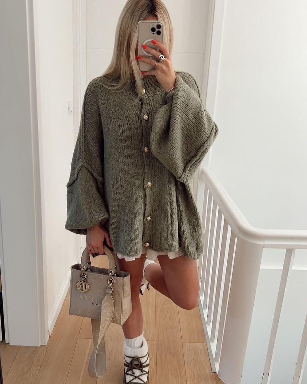Laura Langer Strickcardigan