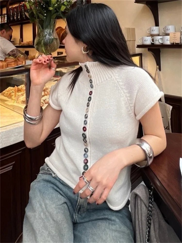 Cardigan lavorato a maglia a coste Natalie