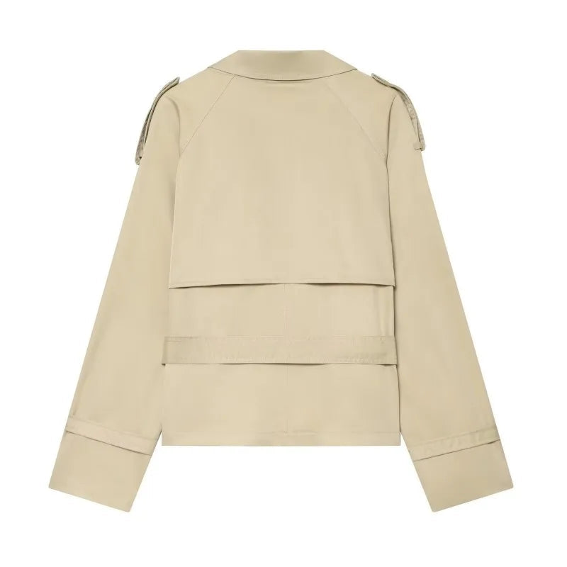 Trench coat Amelie con cintura