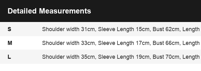 Size Guide