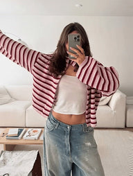 Adinda Knit Zip Sweater