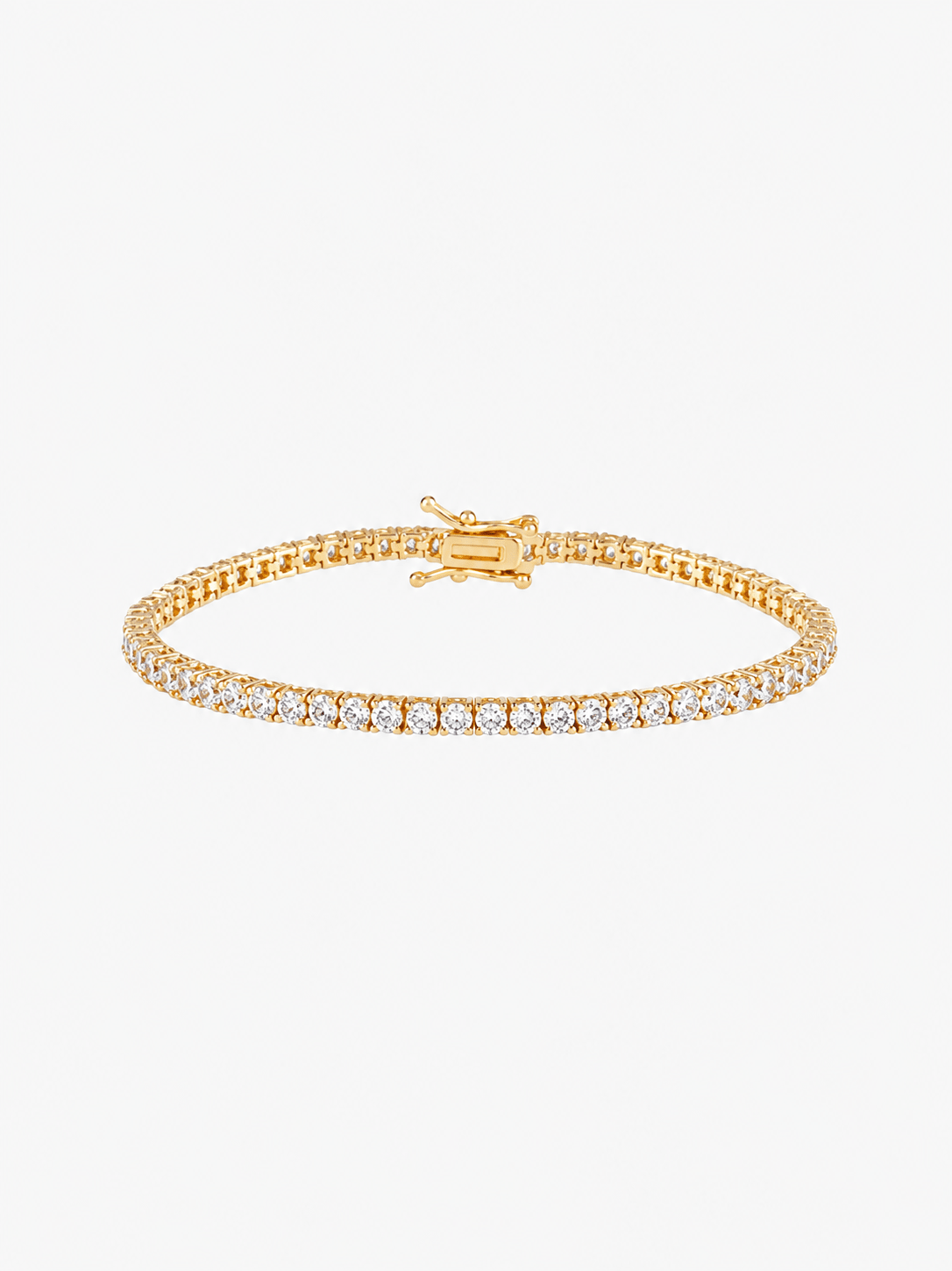 ZEYA - Alba Zirconia Bezel Tennis Bracelet