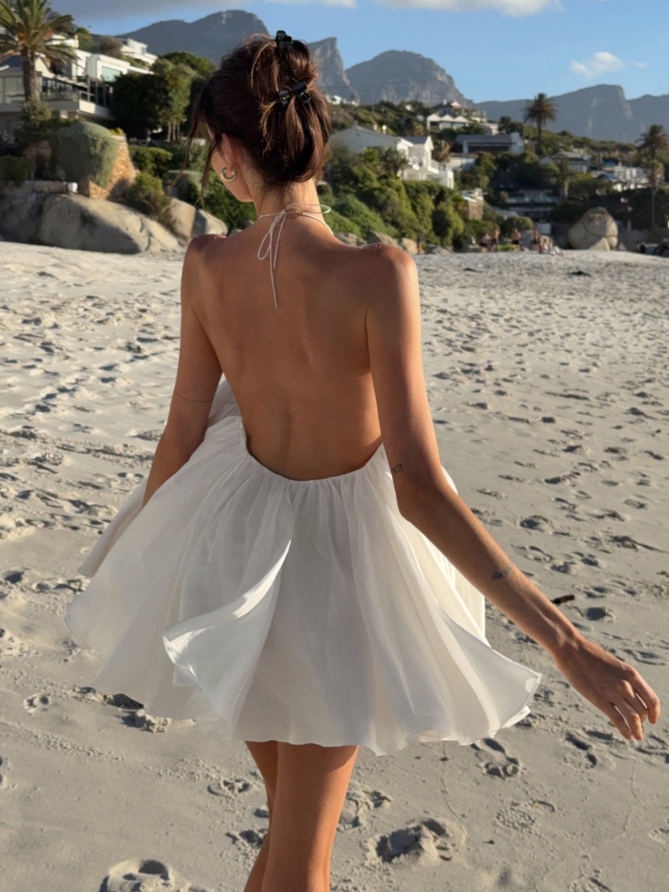 ZEYA - Alyson Halter Backless Beach Dress