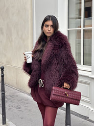 Amanda Kunstpelzjacke