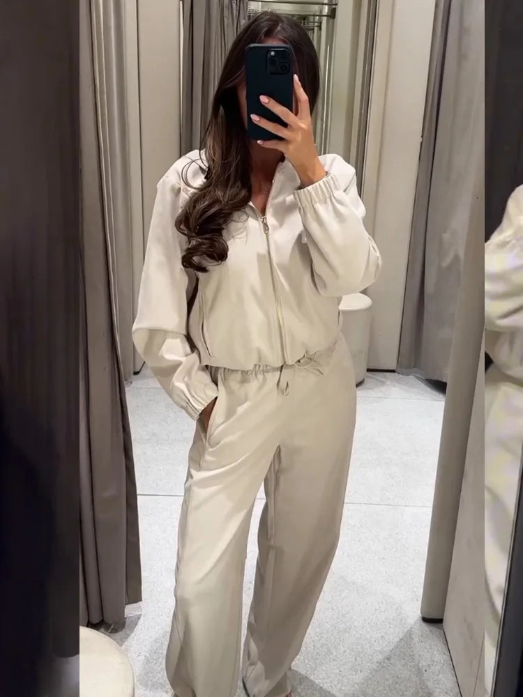 Amara Hooded Tracksuit Set