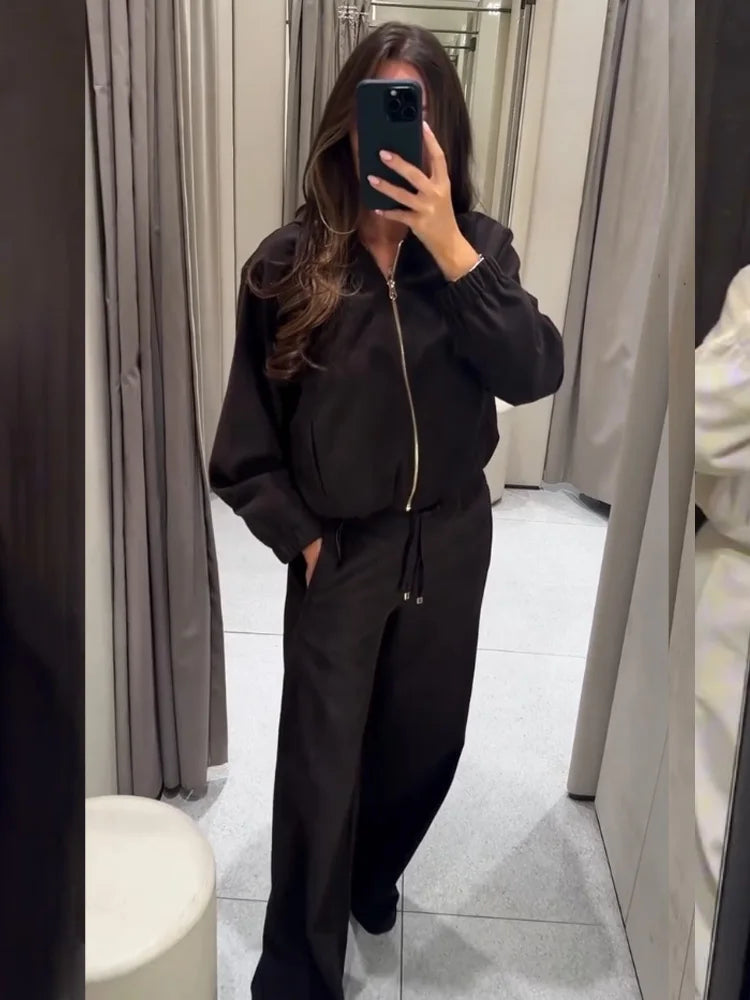 Amara Hooded Tracksuit Set