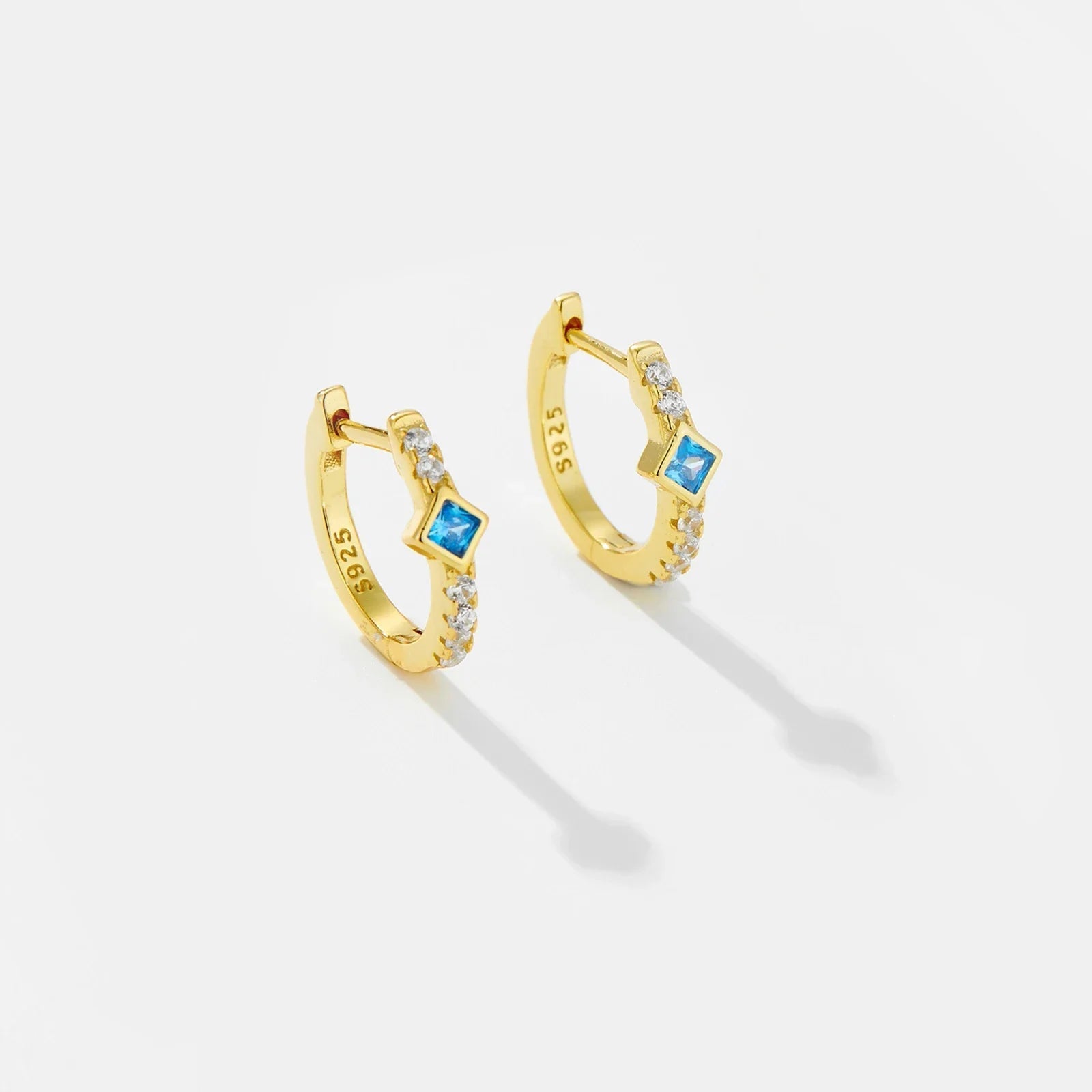 ZEYA - Amber Hoop Earrings