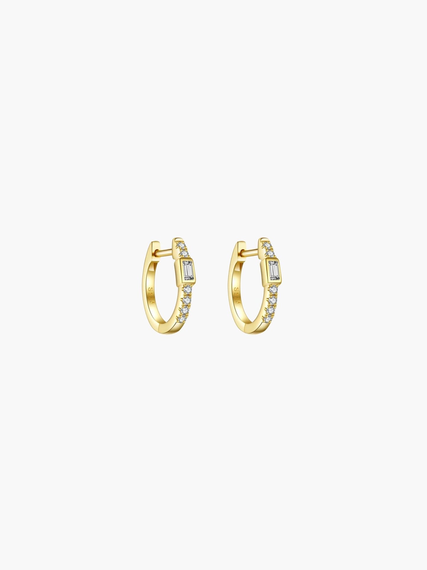 ZEYA - Amber Hoop Earrings