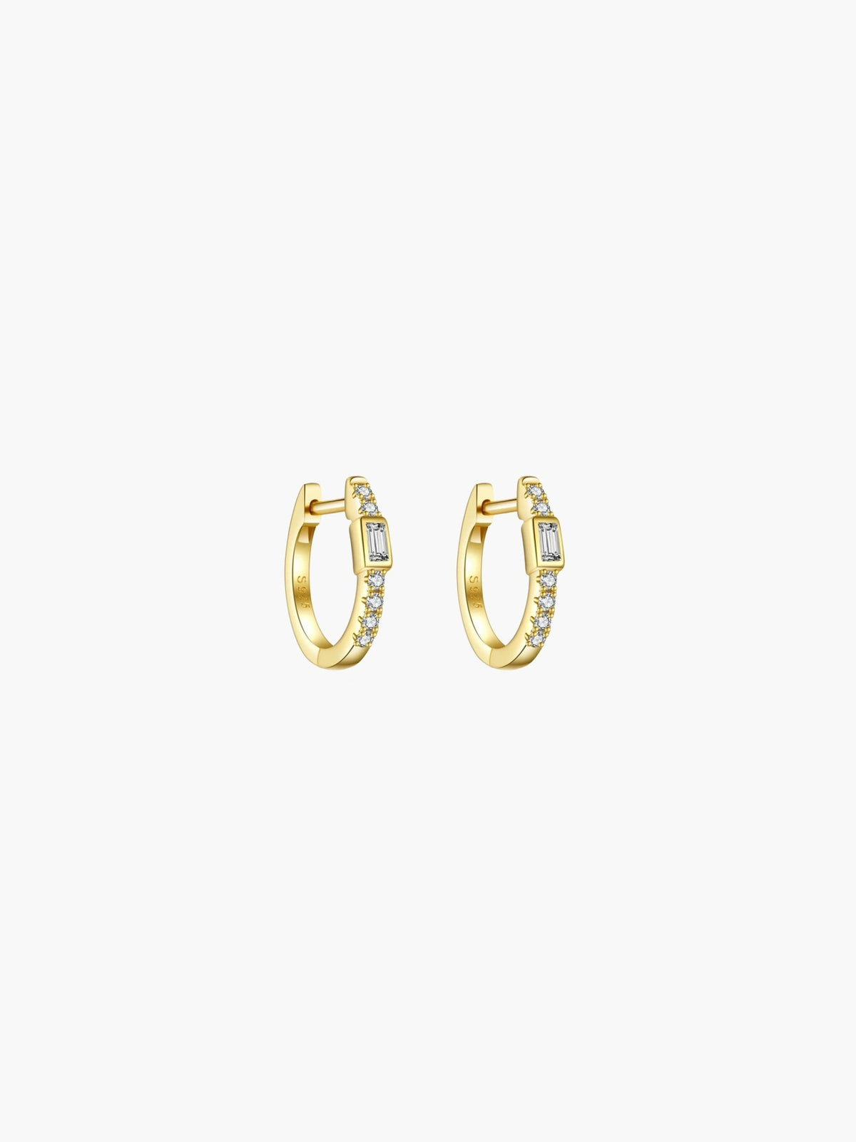 ZEYA - Amber Hoop Earrings