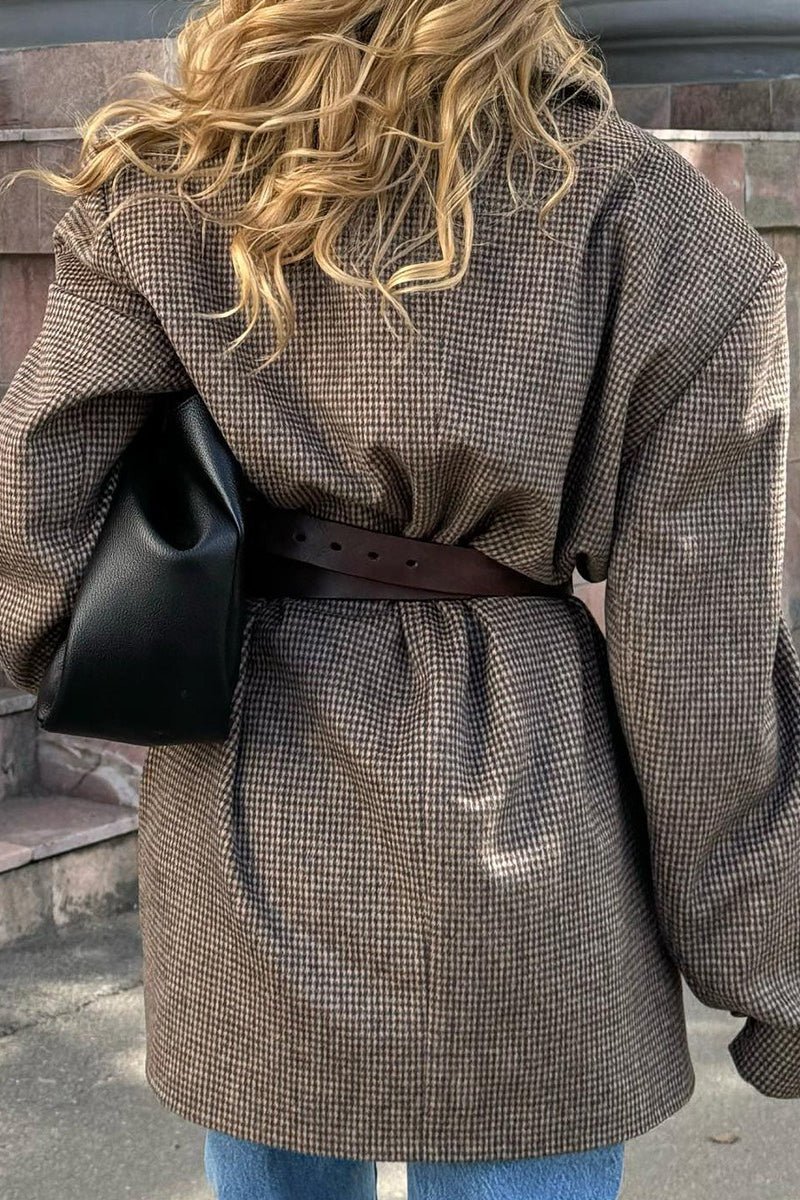 ZEYA - Amy Structured Tweed Coat