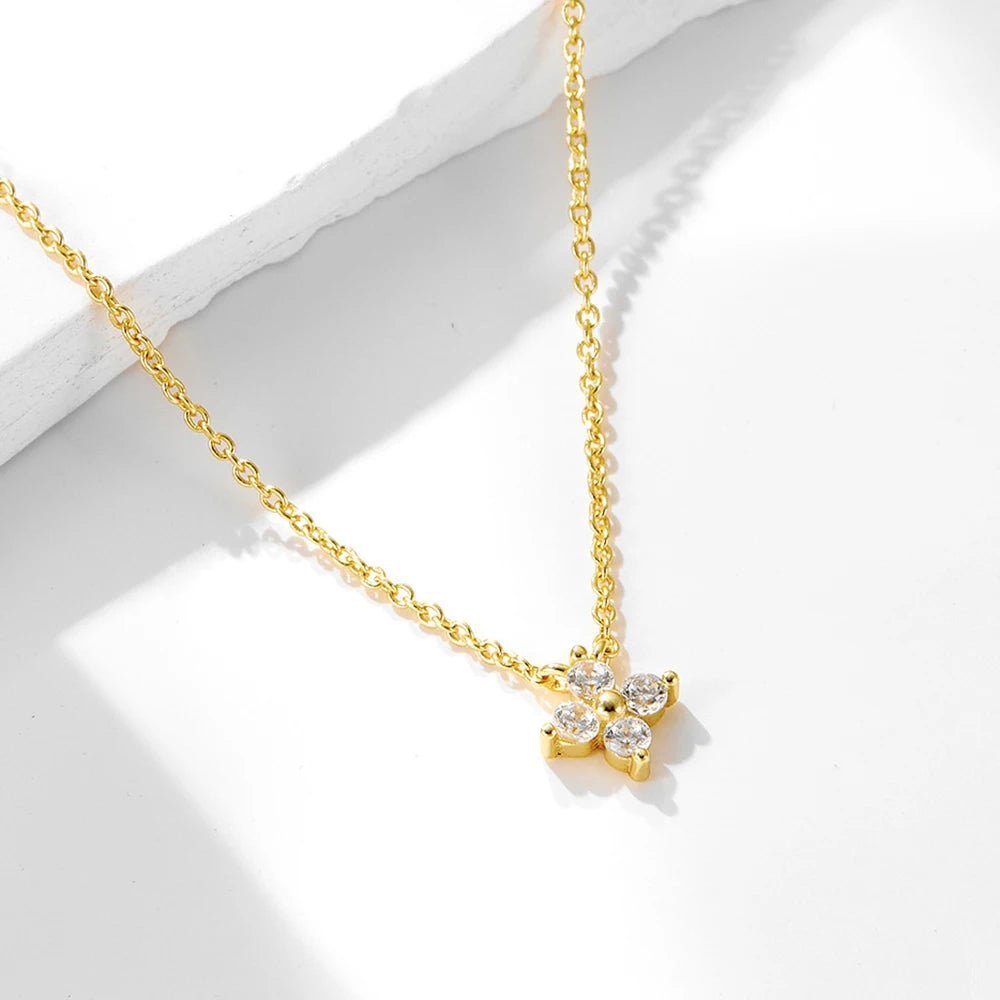 ZEYA - Anna Four Petal Necklace