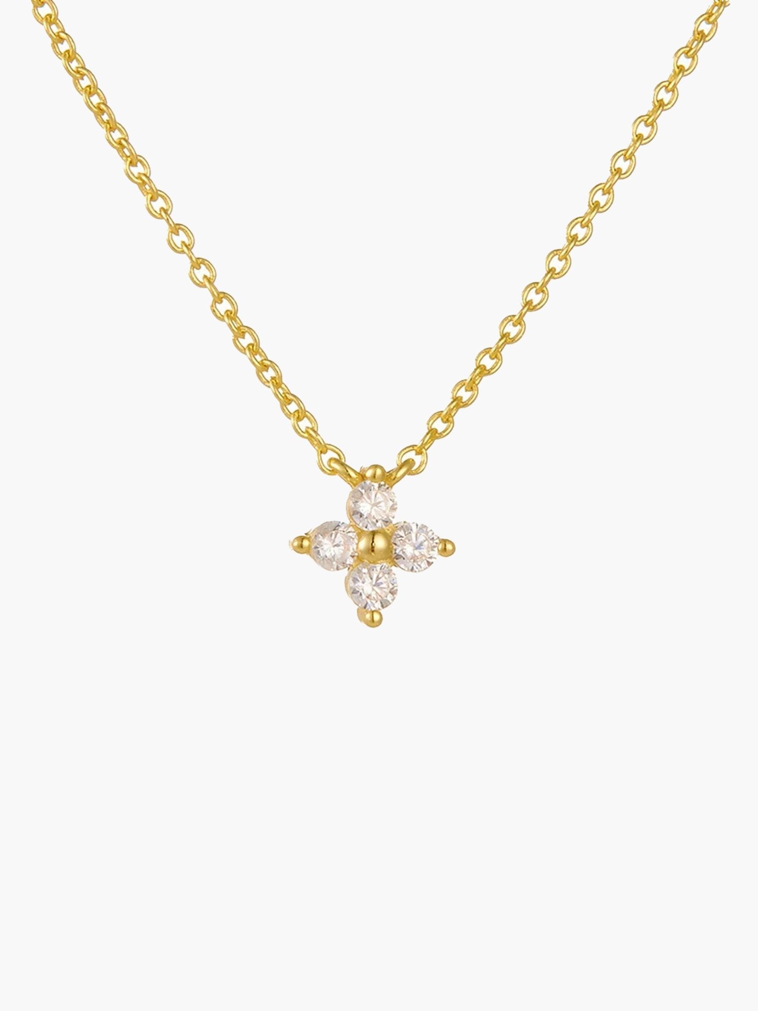 ZEYA - Anna Four Petal Necklace