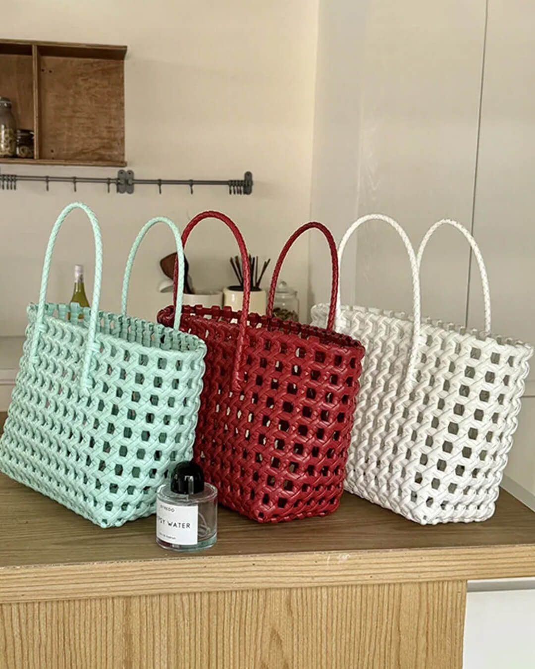ZEYA - Annie Open-Weave Tote Bag