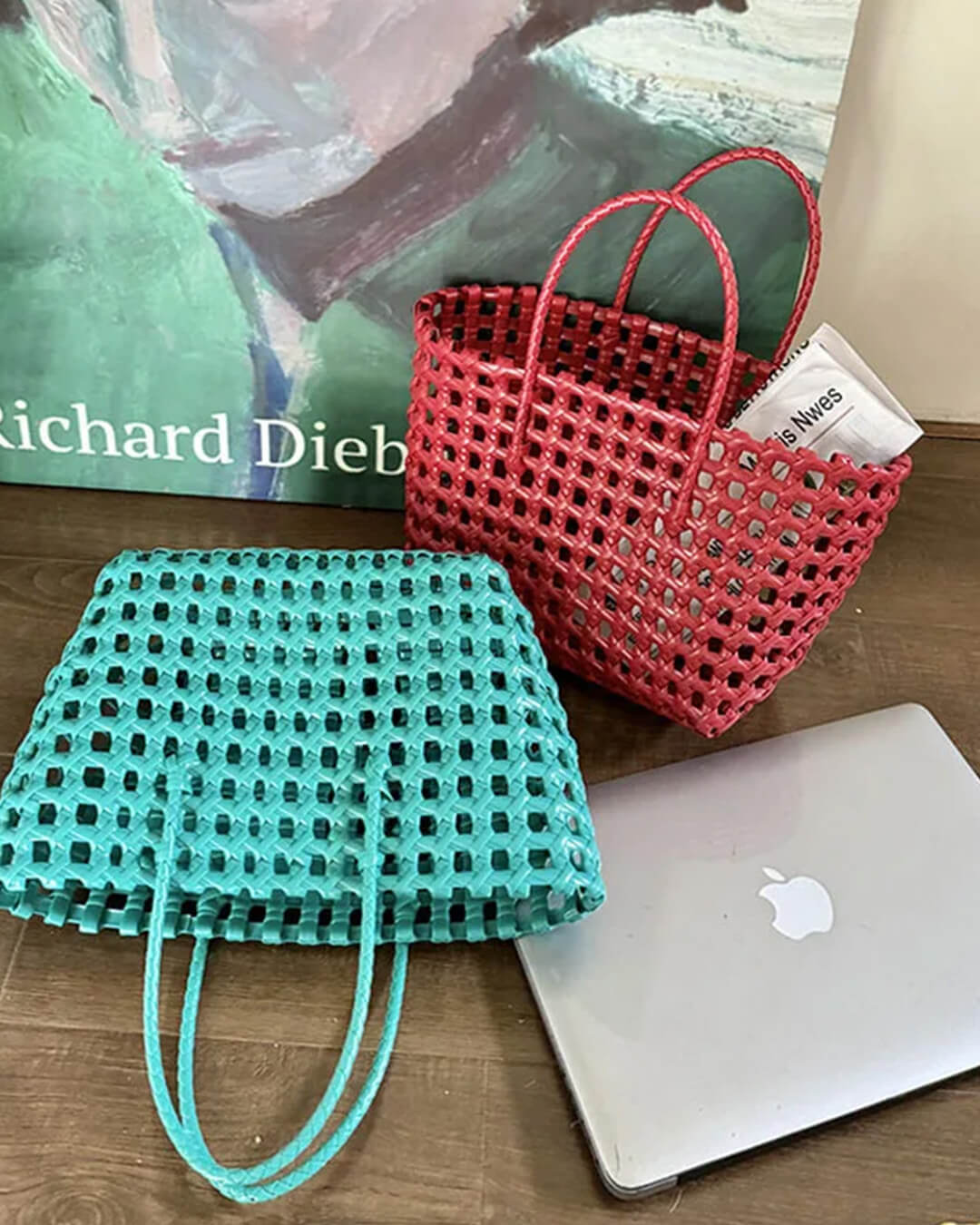 ZEYA - Annie Open-Weave Tote Bag