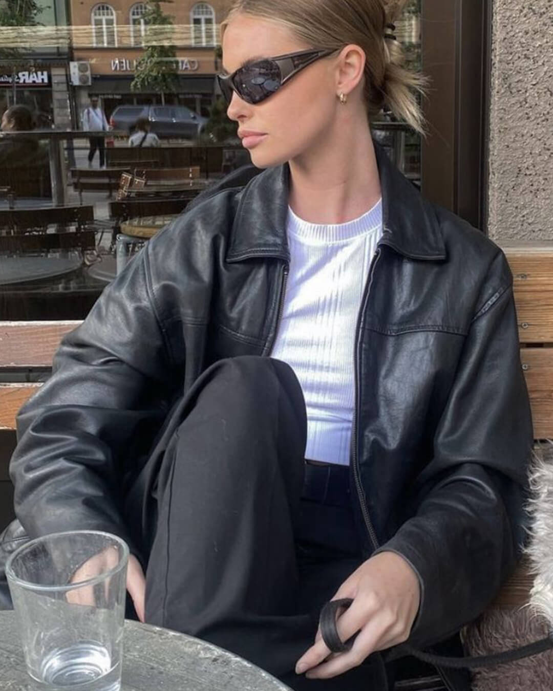 ZEYA - Aurora Vegan Leather Jacket