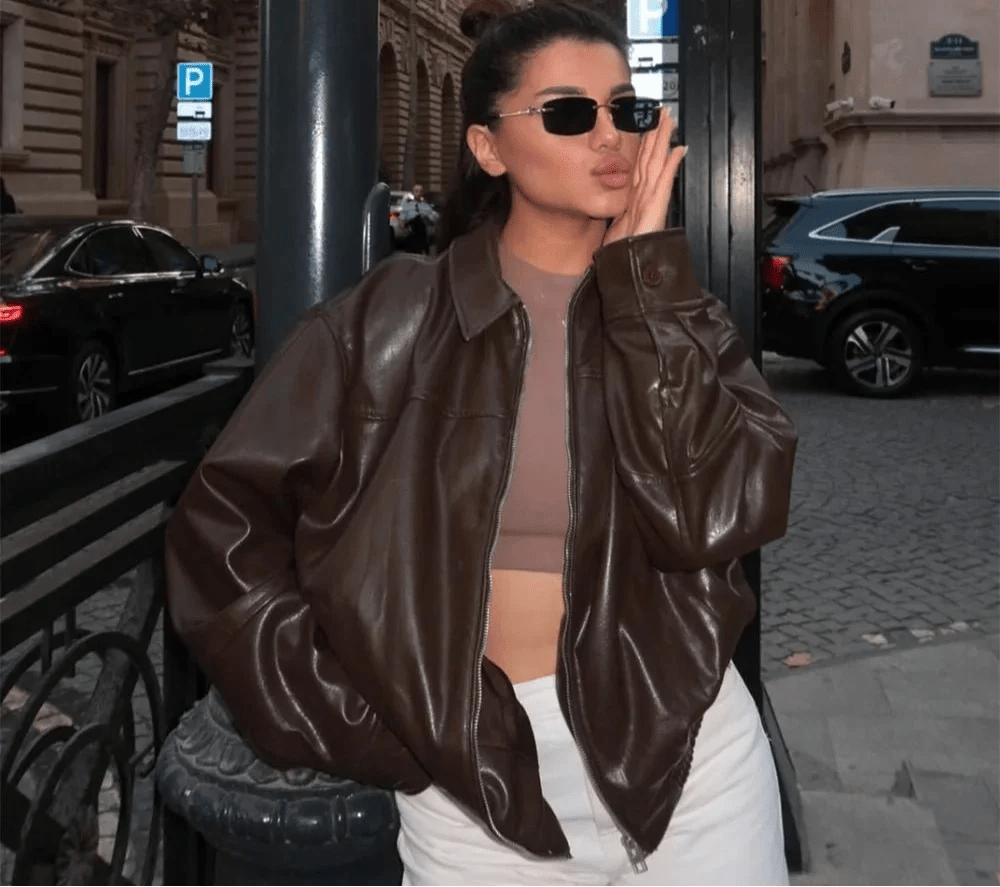 ZEYA - Aurora Vegan Leather Jacket