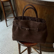 Ava Frosted Kunstwildleder Tote Bag