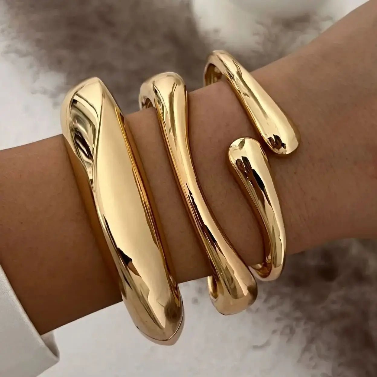 ZEYA - Avenlee Bulky Cuff Bangles