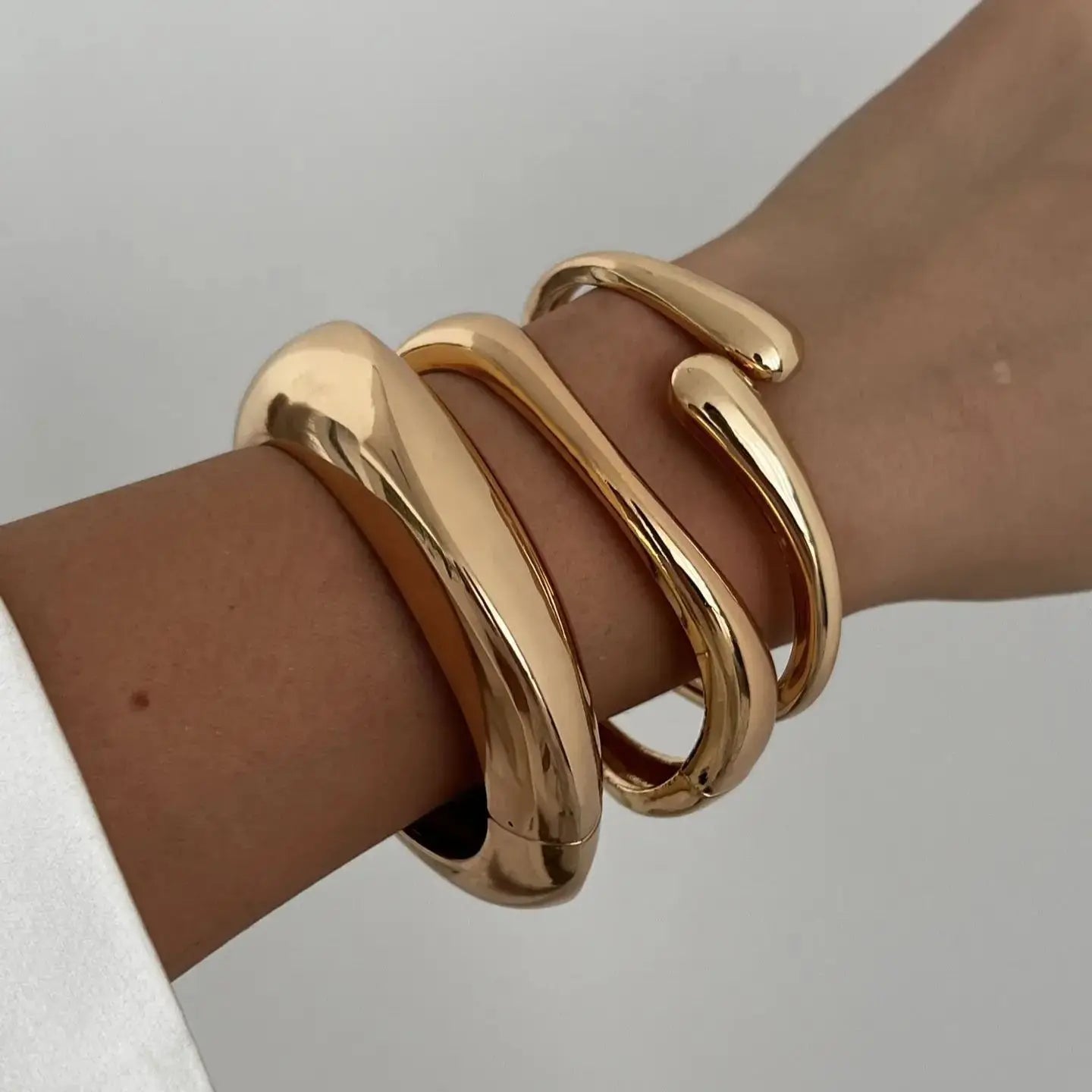 ZEYA - Avenlee Bulky Cuff Bangles