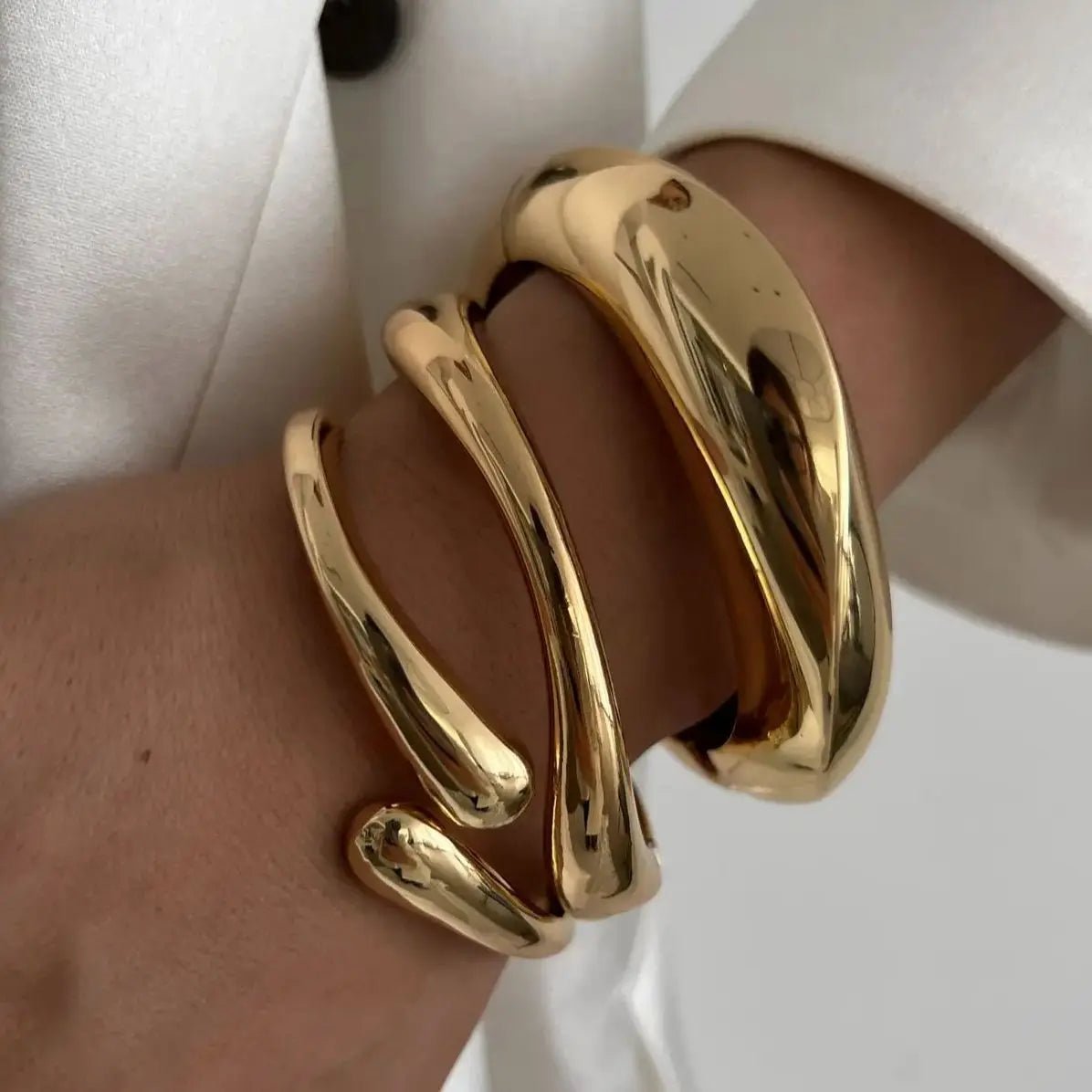 ZEYA - Avenlee Bulky Cuff Bangles
