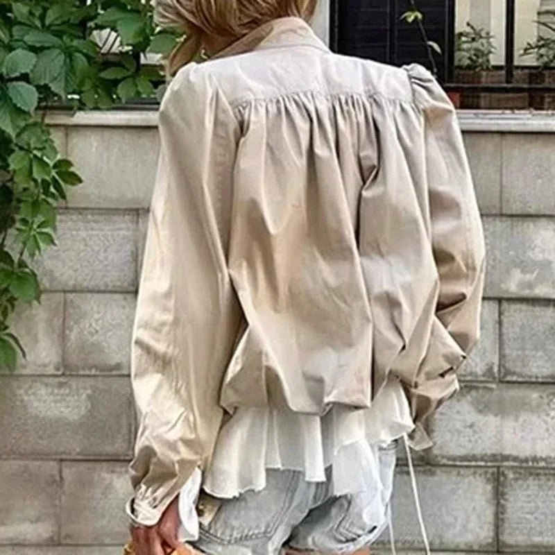 ZEYA - Avery Pleated Cropped Jacket