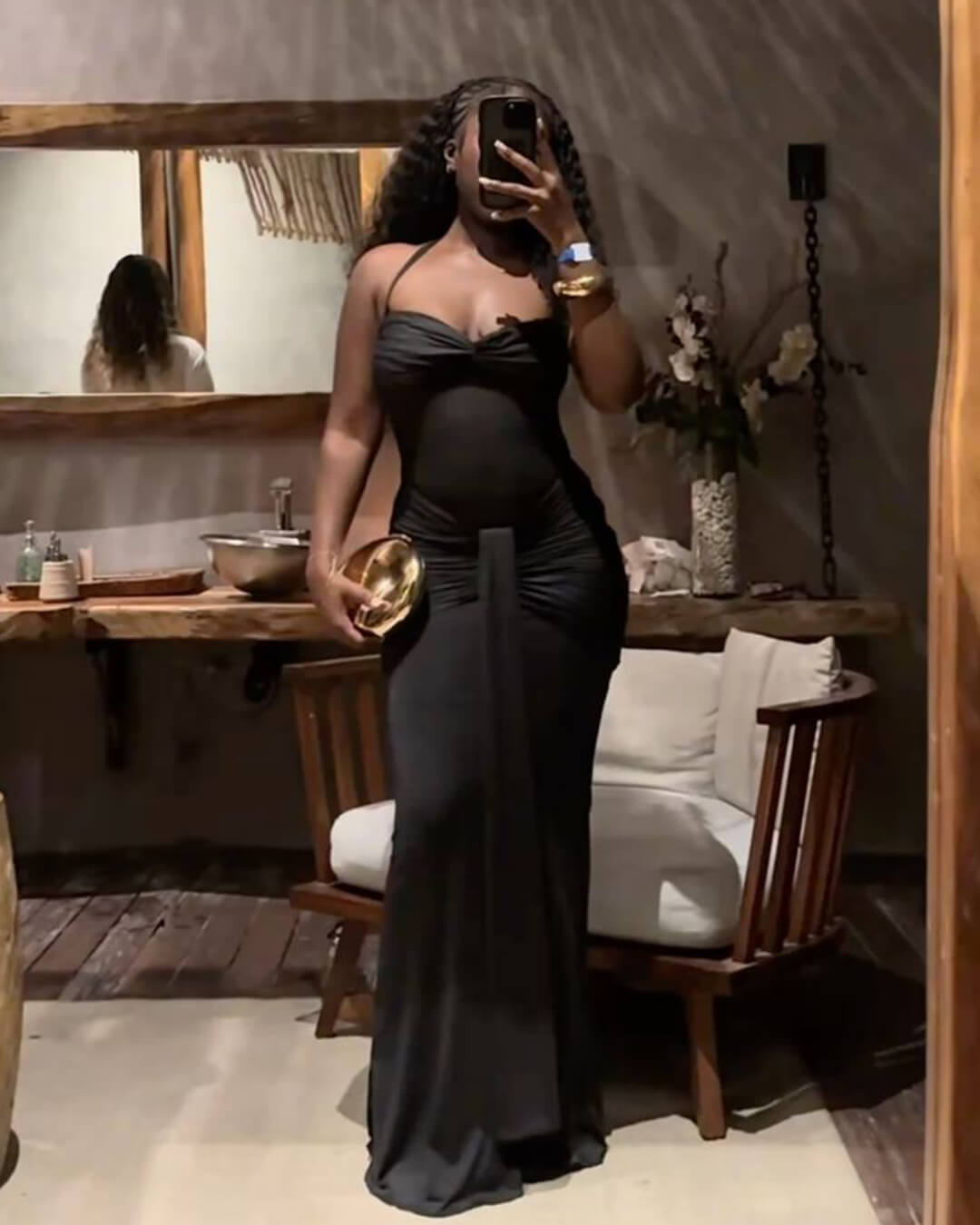 ZEYA - Bailey Backless Maxi Dress