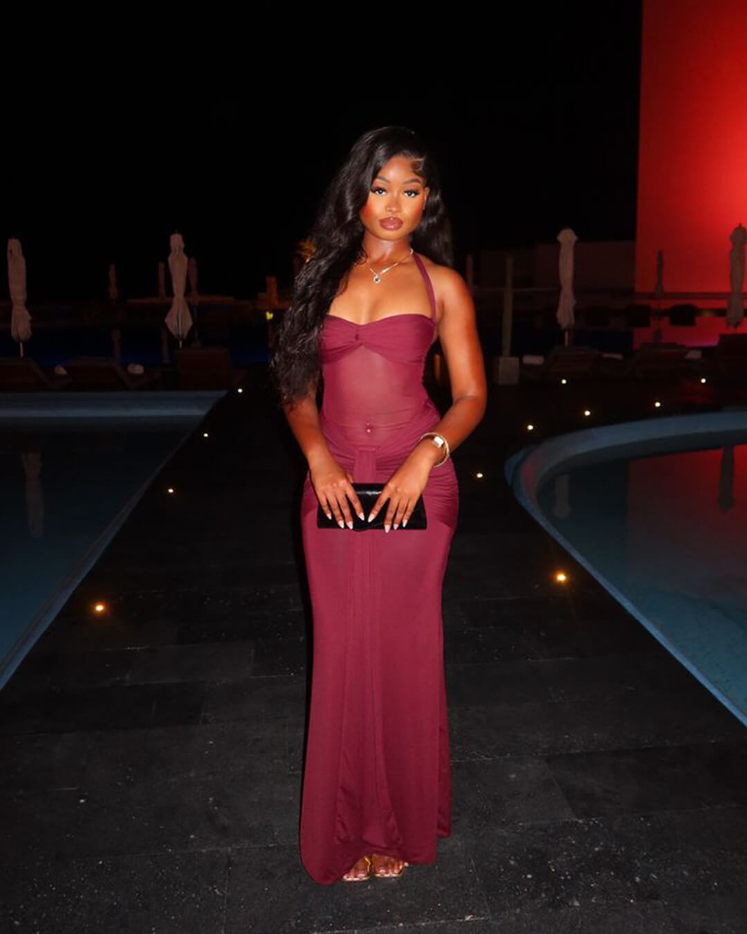 ZEYA - Bailey Backless Maxi Dress