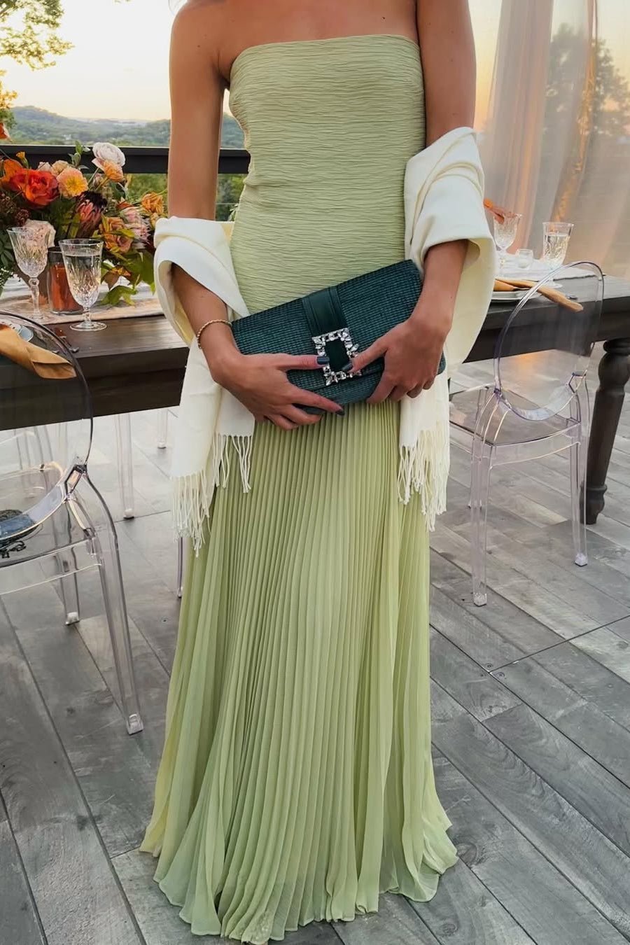 ZEYA - Barbra Strapless Maxi Dress