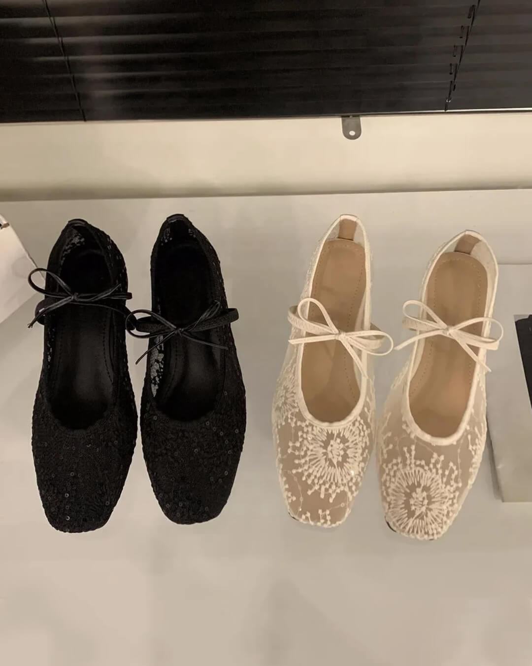 ZEYA - Beatrice Mesh Ballet Flats