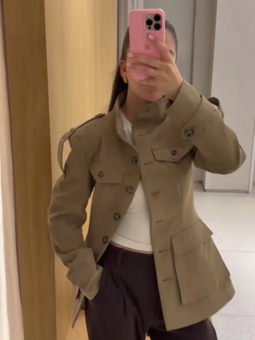 ZEYA - Belinda Slim Fit Trench Coat