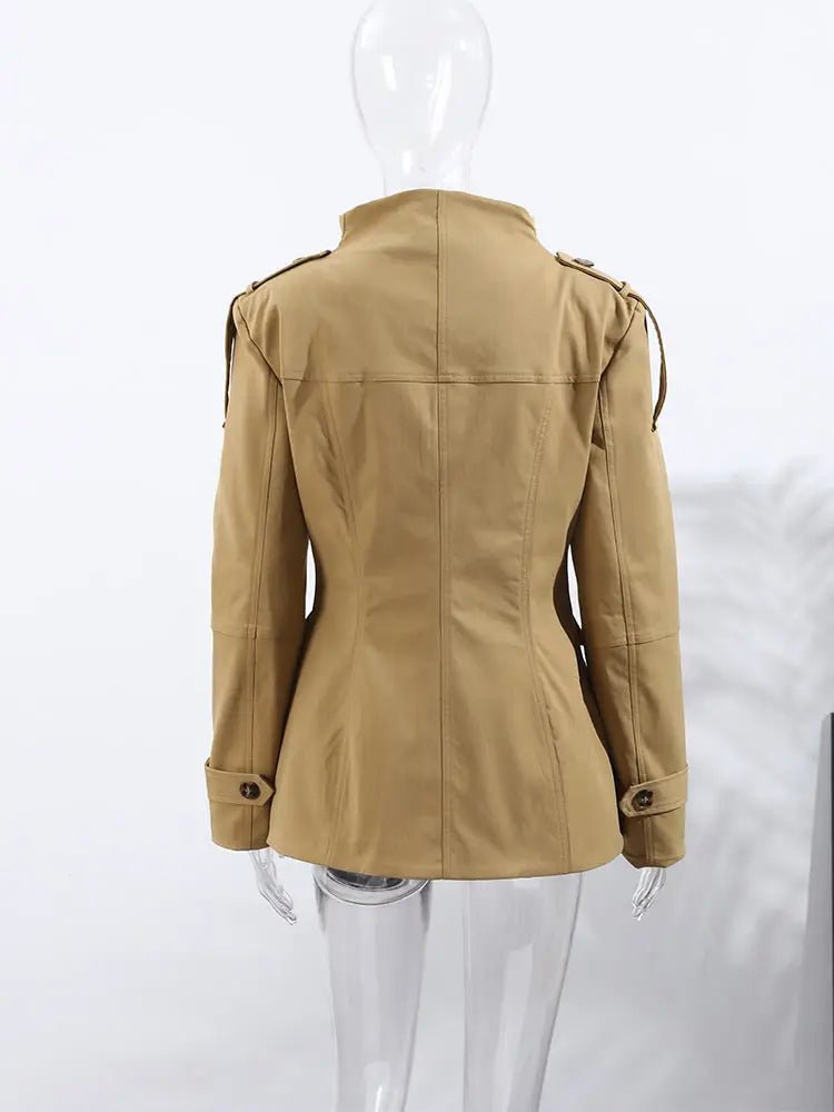 ZEYA - Belinda Slim Fit Trench Coat