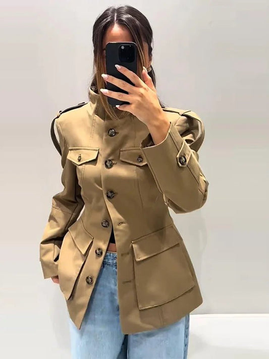 ZEYA - Belinda Slim Fit Trench Coat