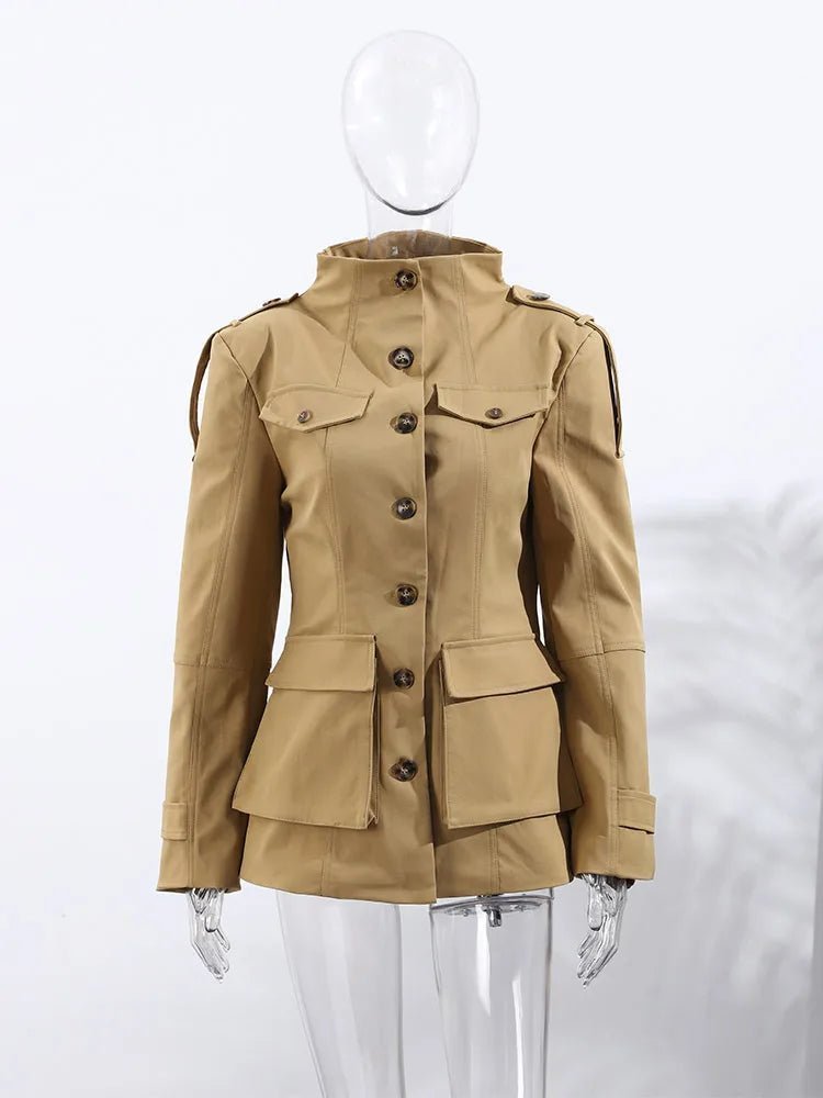 ZEYA - Belinda Slim Fit Trench Coat