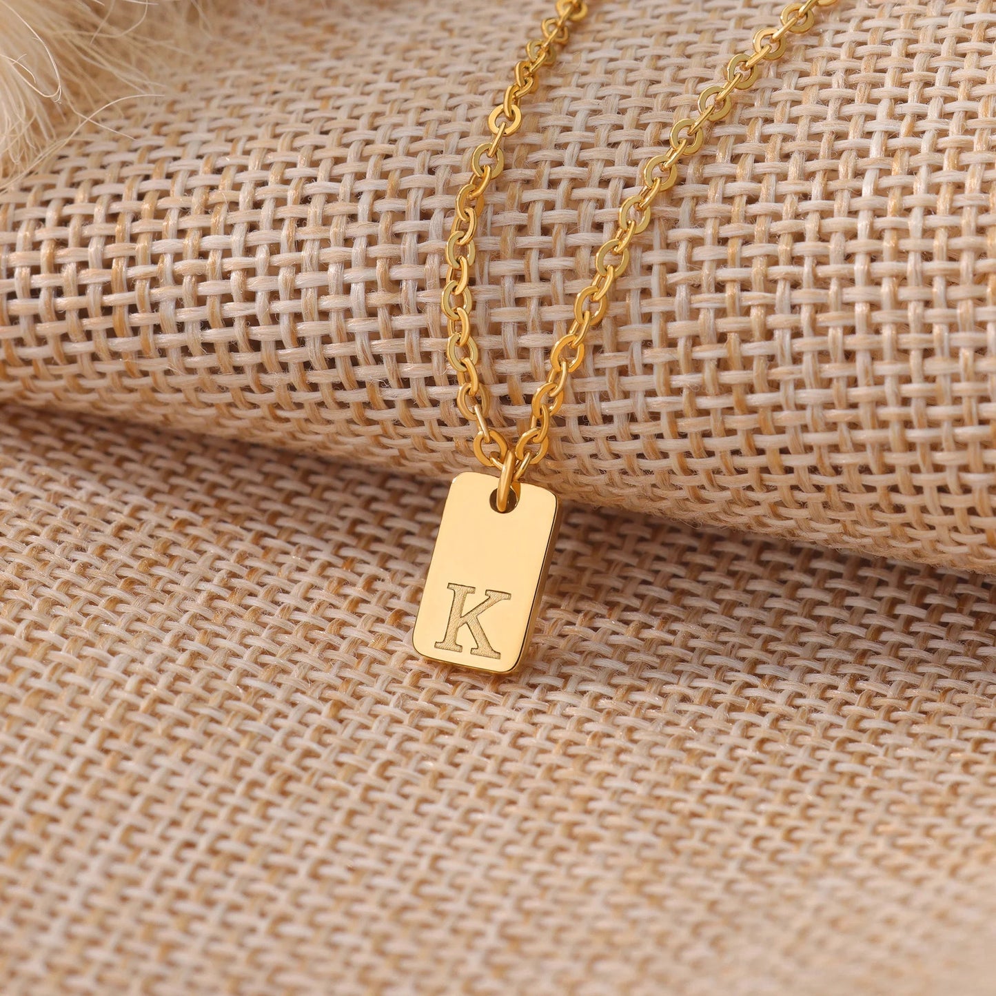 ZEYA - Bella Initial Pendant Necklace