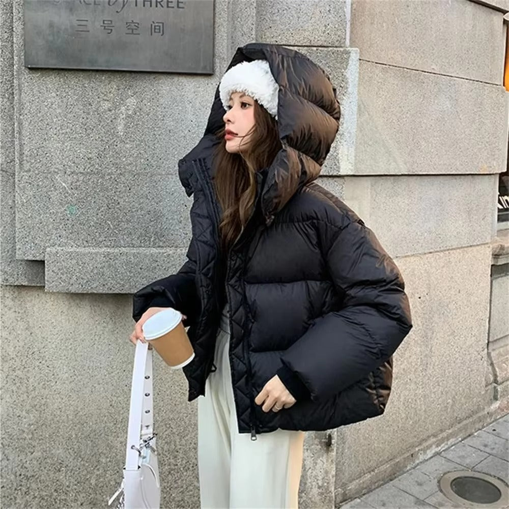 ZEYA - Belle Thick Hooded Puffer Jacket